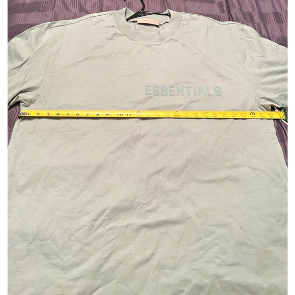 NWT Essentials Fear of God SS Tee Shirt Blue Sycamore Mens Size XL - Picture 7 of 8